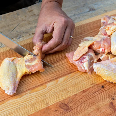 Transformation des produits carnés sur place à la Ferme de la Chambrerie à Oucques - Loir et Cher