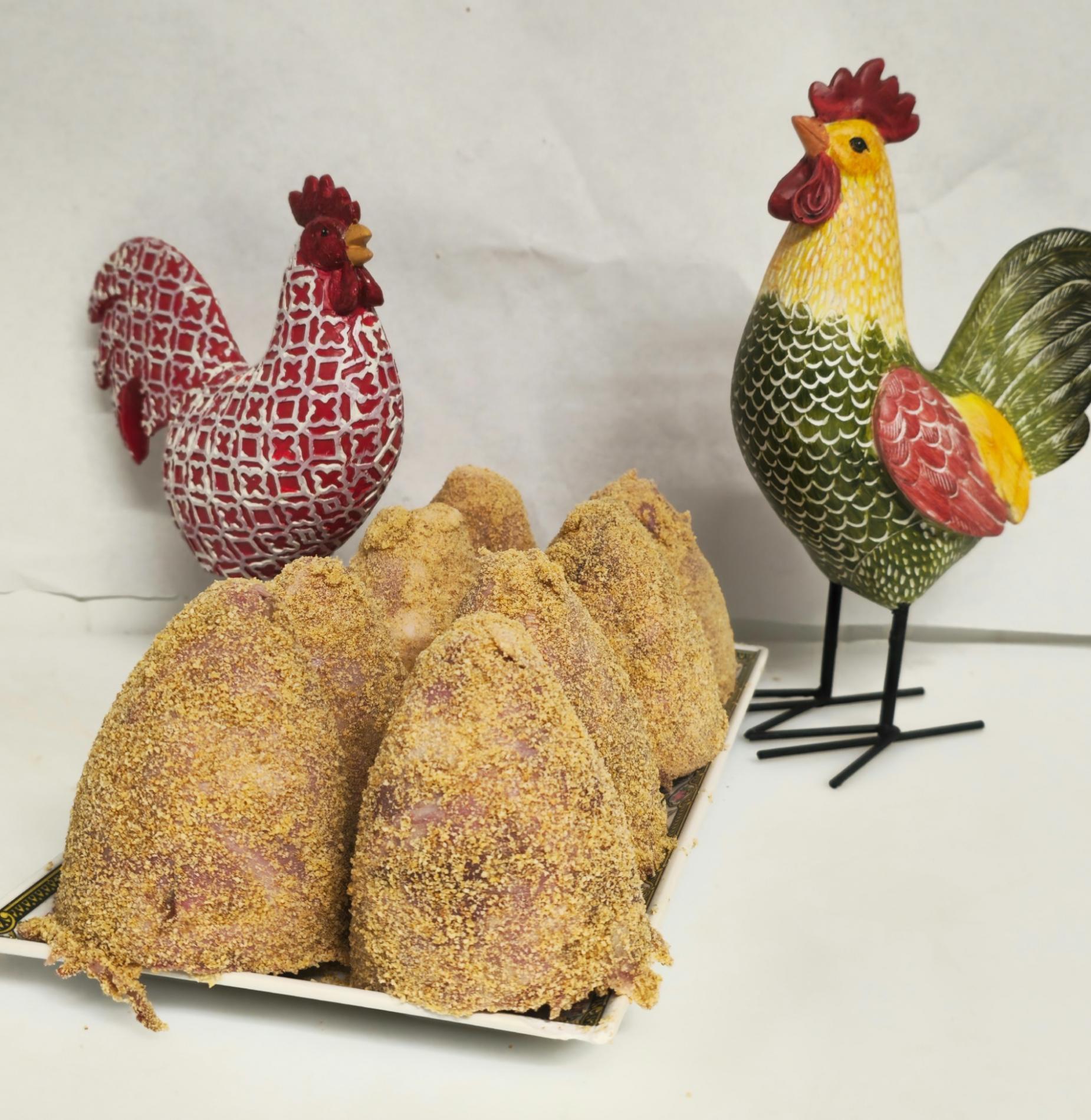 A base de viande de poulet